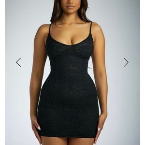 Naked Wardrobe eye-let u have it dress